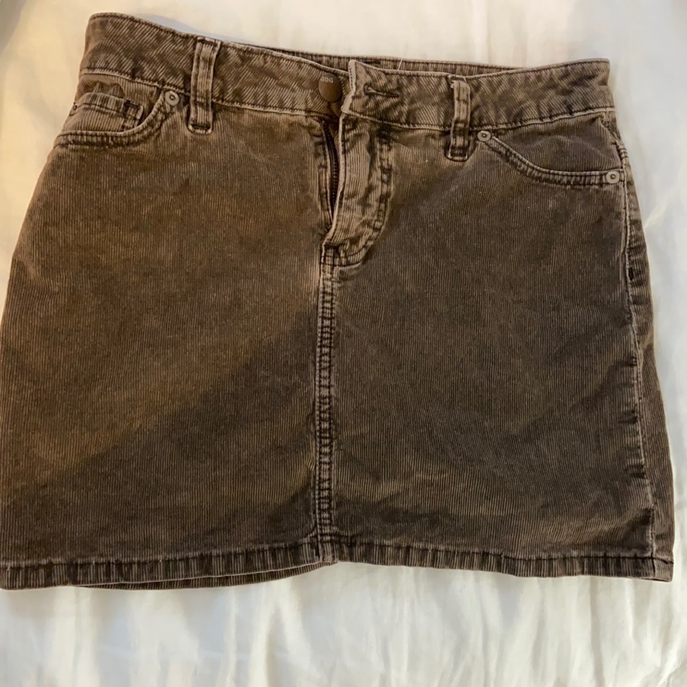 BDG cord mini skirt